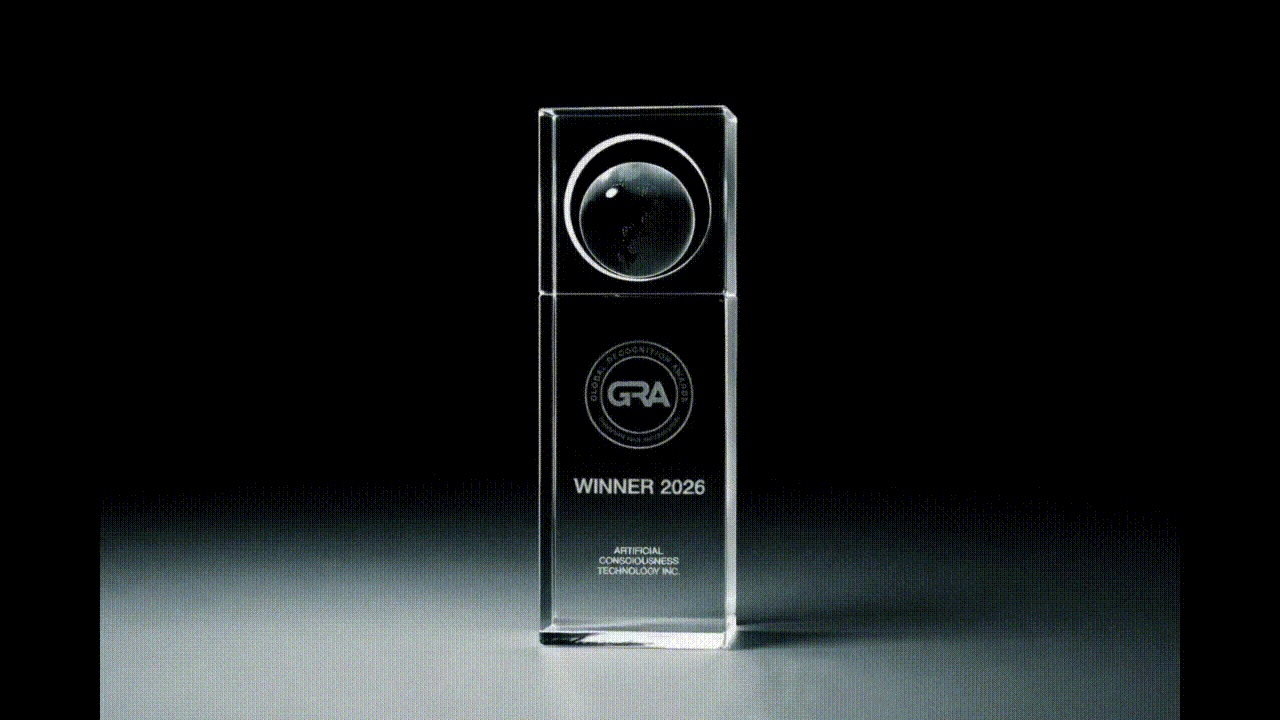 Global Recognition Awards 2026 trophy example